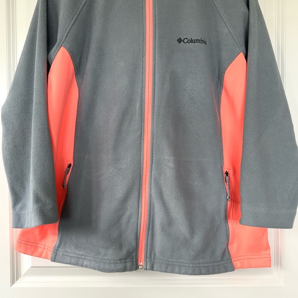 Columbia Hooded Zip Up Fleece Jacket - Picture 3 of 11